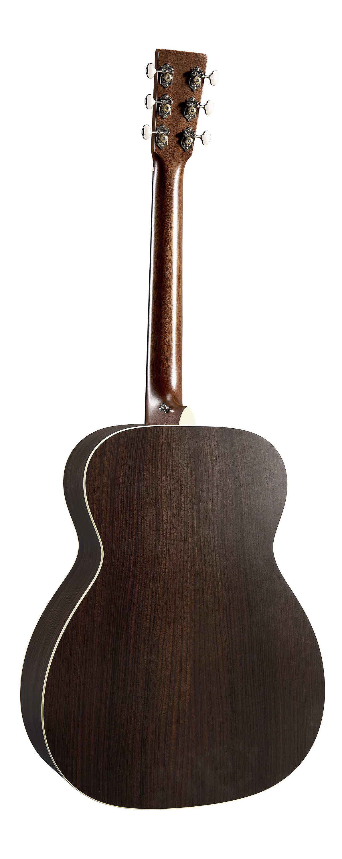 Back of Martin J-16E Black Smoke Guitar image number 2